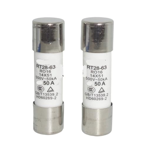 Fusible céramique 14x51mm haute performance RO16 RT28-63 50A 500V pour tableau