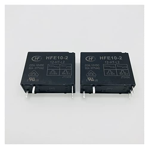 Relais de maintien magnétique HFE10-1 24V 12V interrupteur bistable 50A double bobine
