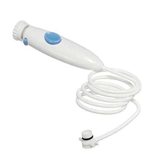 Liamostee Waterpik Irrigador, Manija plástica estándar irrigador bucal Accesorio de Limpieza Bucal Compatible para Waterpik Wp-100 Wp-900