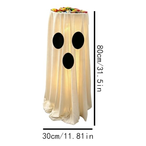 Décorations fantômes extérieures pour simplifier la distribution des bonbons d'Halloween - 6