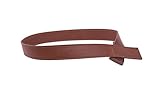 Myself Belts Unisex Easy One Handed Belt with Faux Buckle (Toddler/Little Kids/Big Kids) Light Brown 4T One Size