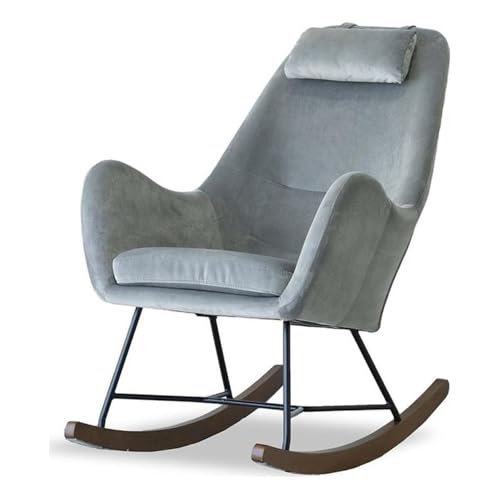 Sillón Plegable Terciopelo Gris
