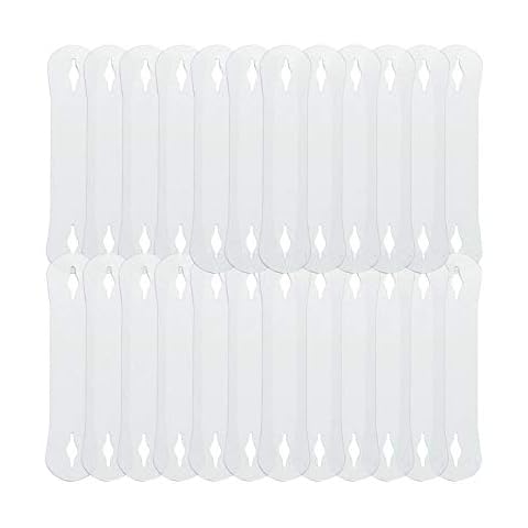 24-Pack Invisible Tie Stays tie holder Alternative to Tie Bars and Tie Clips Cover