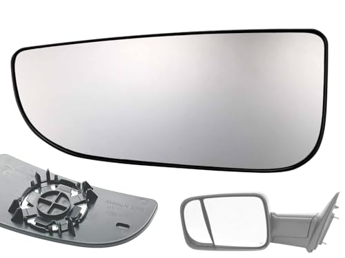 APA Replacement for Towing Mirror Lower Glass 2009-2022 RAM 1500 2500 3500 Driver Left Side 68067731AA CH1324125