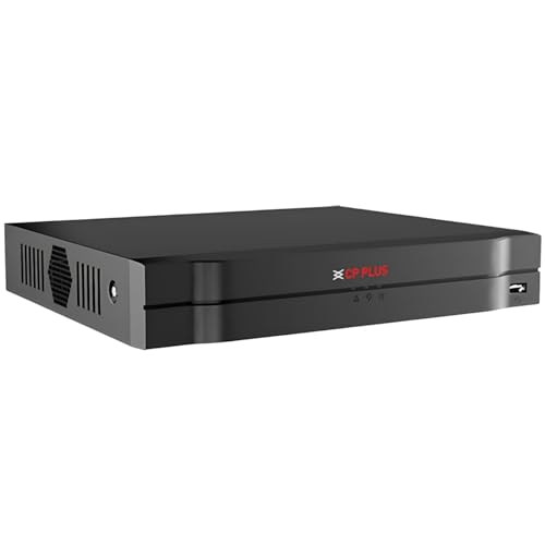 Image of CP Plus 8Ch. Network Video Recorder, Instastream /H.265 /Smart H.264+ Compression, Up to 8MP Resolution, Support 1 SATA HDDs up to 8TB Each, 2 USB Ports, Motion Detection [CP-UNR-108F1]