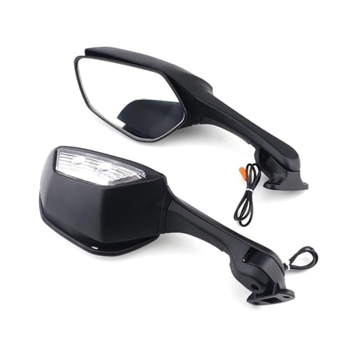 Rétroviseur LED Moto Kawasaki ZX-10R Rétroviseurs Latéraux de Conduite Nocturne