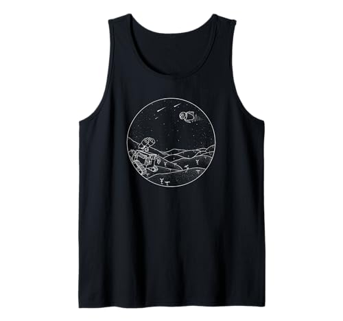Débardeur WALL-E Disney Pixar pour femme avec motif nuit céleste d'EVE