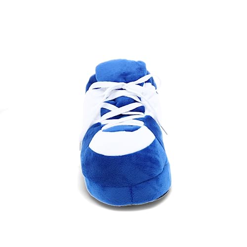 Image of Happy Feet Slippers Standard Sneaker Slippers for Men, Women, and Kids - Women Shoes, Gifts for Women, As Seen on Shark Tank - Classy Oversized House Slippers for Women with Non-Slip Rubber Soles