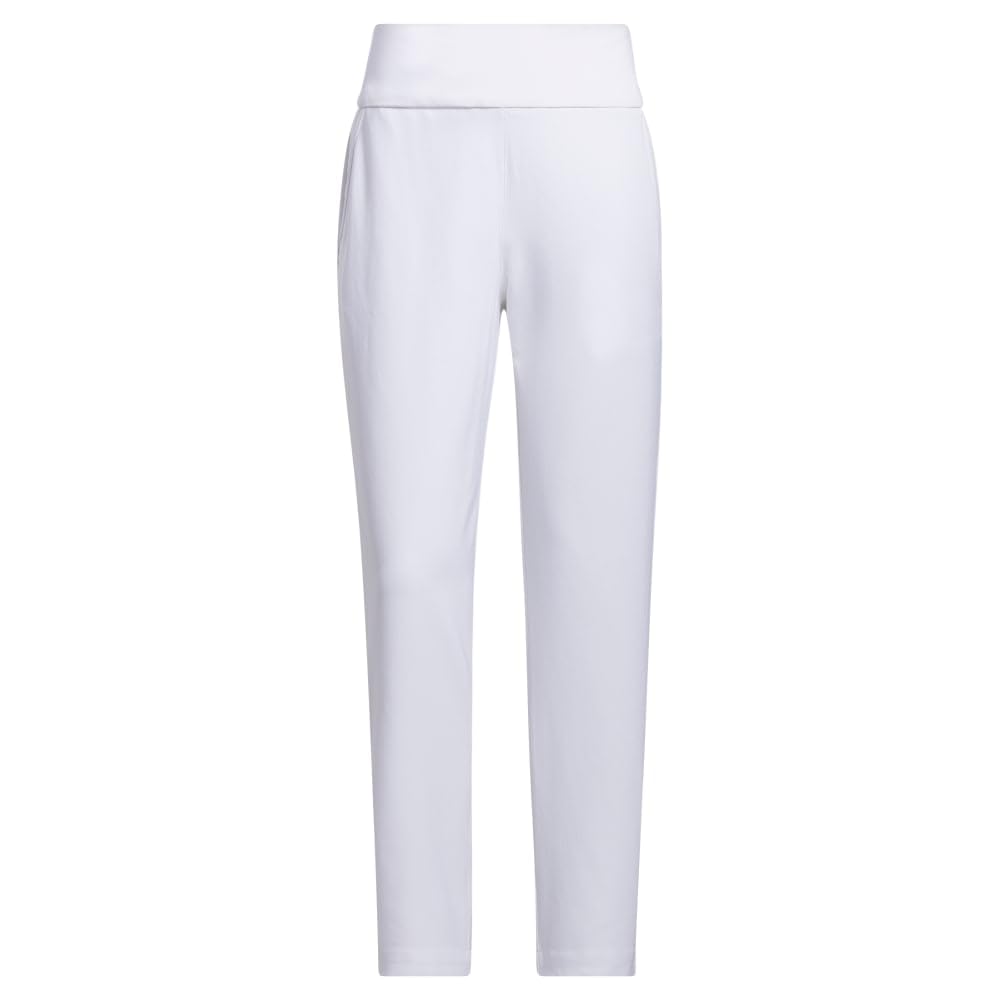 Adidas Women's Ultimate365 Ankle Pants, White, XL