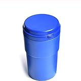 De usos múltiples: Utilizando como cenicero sin humo del coche, y también se puede utilizar como un cubo de basura cuando sea necesario.Este respiradero cenicero del coche es ideal para la oficina, el hogar y el coche de uso, fácil de llevar con un diseño compacto.