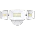 Onforu 60W Flood Lights Outdoor, 6000LM Super Bright Security Lights Switch Controlled, 3 Adjustable Heads, IP65 Waterproof, 6500K Wall Mount Exterior LED Flood Light