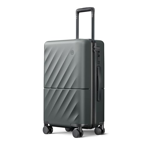 NINETYGO Carry On Suitcase, 20 Inch Carry-On Luggage with Double ...