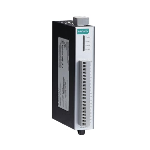 Image of MOXA ioLogik E1212 Remote Ethernet I /O, 8DI /8DIO, 2-Port Switch