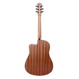 MEIeynt Kit de Guitare Acoustique Naturelle de 41 Pouces pour débutant Adulte Adolescent Ensemble de démarrage avec Sac… - Les Beatles, Paul McCartney, John Lennon, RIngo Starr, George Harrison MEIeynt Kit de Guitare Acoustique Naturelle de 41 Pouces pour débutant Adulte Adolescent Ensemble de démarrage avec Sac… – Image 2