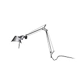 Länge in mm: 540-1080 Artemide - Tolomeo Mini LED Tischleuchte (ohne Halterung), Aluminium