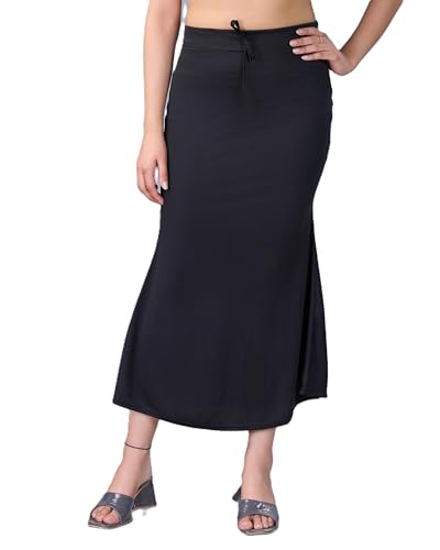 Image of LADLA FASHION] Women's Saree Shapewear - Mermaid Cut Saree Shaper Petticoat with Side Slit,
