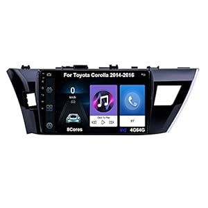 Auto Stereo Android HD Touchscreen Head Unit Voor Toyota Corolla E170 E180 2014-2016 Plug En Play Auto Accessoires Auto…