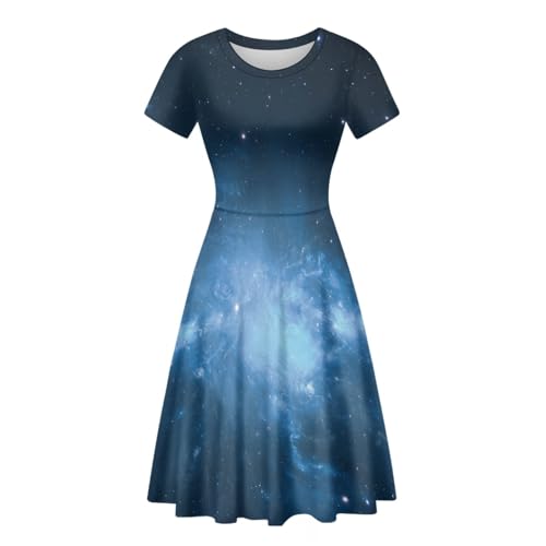 Image of Forchrinse Native Aztec Style Black White Geometric Women's Midi Dress Casual Long Dress Round Neck Swing Dress