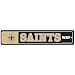 NFL New Orleans Saints 83437010 Street/Zone Sign, 4.5" x 17"
