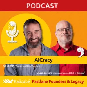 Eli Lopian with Jason Barnard on Fastlane Founders And Legacy. AICracy
