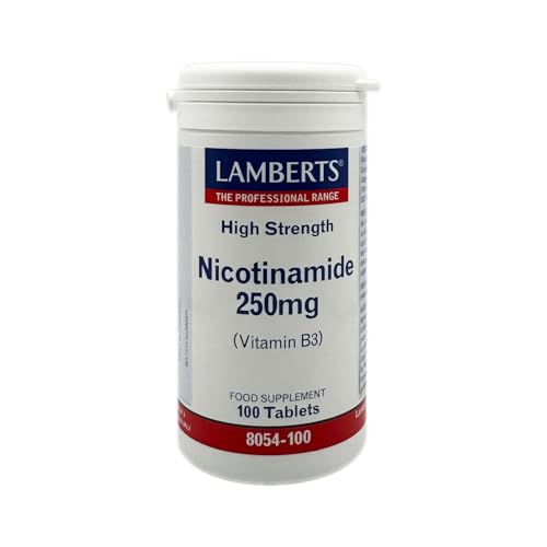 Lamberts Nicotinamida 250mg - 100 Tabletas