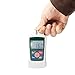 Beslands Digital Force Gauge 500N Push Pull Force Gauge Dynamometer Tension Gauge Tester Pressure Thrust Meter with Units N/LB/Kg/Oz, Portable Storage Case (AMF-500)