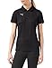 PUMA teamLIGA Sideline Polo W Maglietta, Donna, Bianco (Puma Black-Puma White), M