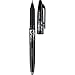 PILOT FriXion Ball Erasable & Refillable Gel Ink Stick Pens, Fine Point, Black Ink, 12-Pack (31550)