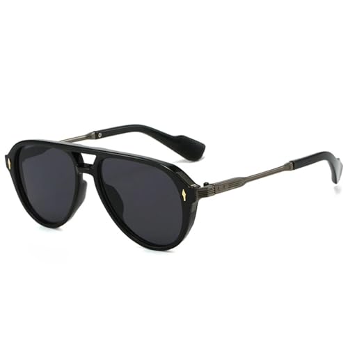 Lunettes de soleil rétro de luxe pour femmes et hommes UV400