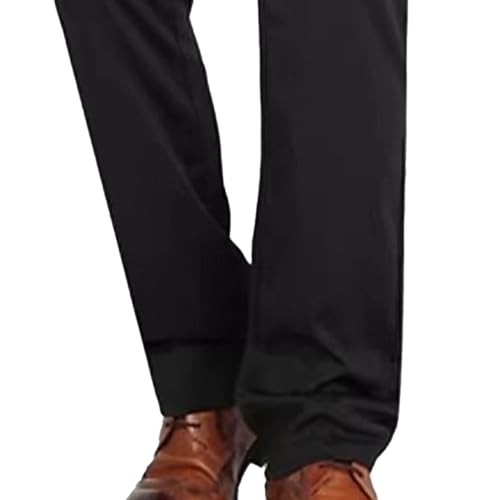 Maiyifu-GJ Men's Ice Silk Stretchy Dress Pants Summer Lightweight Slim Fit Suit Pants Business Straight Leg Casual Work Pant​3