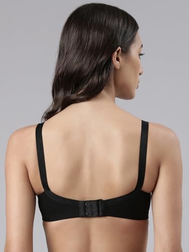 Image of Dollar Missy Pack of 2 Women's Combed Cotton Elastane Wire-Free Panelled Support Bra
