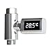 Haudang Doccetta con termometro a LED, display digitale, vasca per bambini, misuratore della temperatura dell'acqua rapida, rotante, visivo per rubinetto