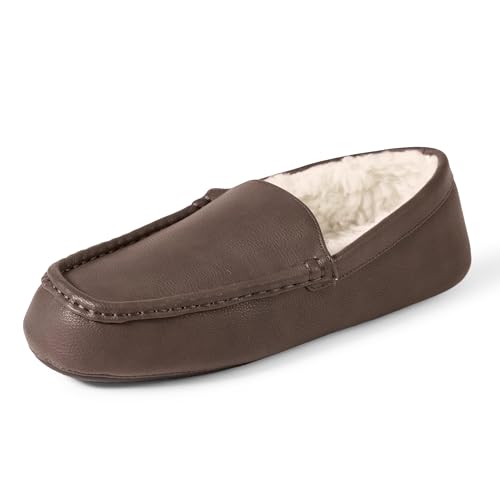 Image of Amazon Essentials Men's Memory Foam Moccasin Slippers