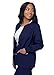 Sivvan Scrubs for Women - Front Snap Warm - Up Jacket - S8306 - Navy - M