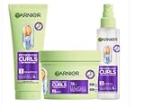 Garnier Method For Curls shampoo, mask & spray set. Up to 7 days of moisture & curl definition. Designed, tested & approved on all curl types, including type 4 curls & coils. Silicone free.