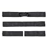 Satin CPAP Strap Covers Silky CPAP Headgear Strap Covers Set to Fit DreamWear or ResMed AirFit Hair Saver for CPAP Reduce Lines and Hair Pulling (Black)