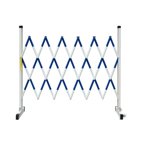 Barrière de sécurité mobile rétractable et extensible pour délimitation de chantier