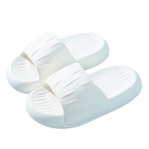 Cloud Slippers for Women and Men Cushioned Thick Sole Slides Lightweight Non-Slip Comfort Summer Slippers for Indoor Outdoor