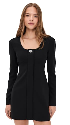 all black met gala dress A.L.C. Rue Dress in Black – Leigh's of Breton Village main image 1