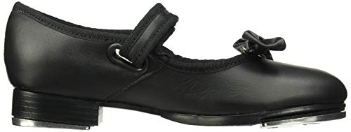 Capezio Kids Girl's Mary Jane - 3800C (Toddler/Little Kid) Black Leather Sneaker 12 Little Kid M #TOP5
