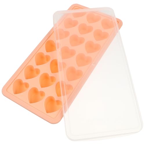 Molde de silicona para cubitos de hielo en forma de corazón miniatura 1