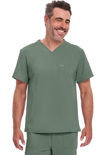 Image of Dickies EDS Essentials Men Scrubs Top Tuckable V-Neck DK635