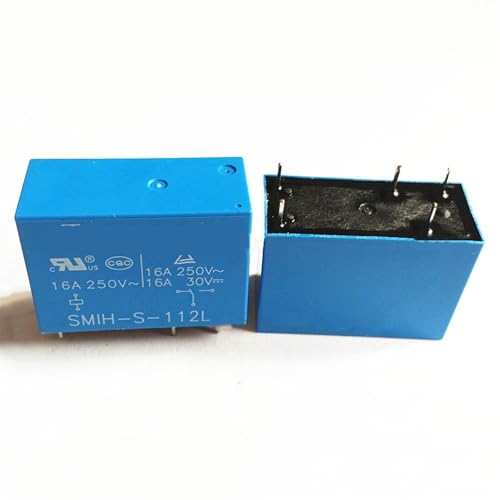 Relais SMIH-S-124L 24VDC 16A 5PIN lot de 10 pièces pour circuit imprimé