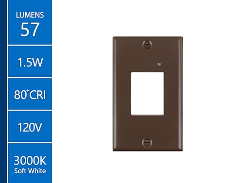 Image of NICOR Lighting STP2 Frosted Oil-Rubbed Bronze LED Step Light with Photocell (STP2F120OBPC)