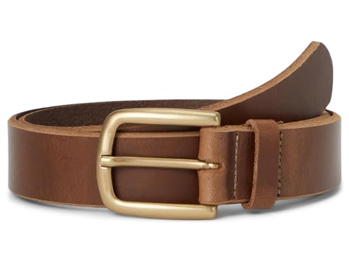 Johnston & Murphy Men's Weathered Raw Edge Belt