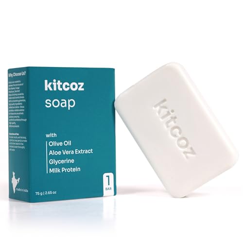 Image of Kitcoz Anti Fungal & Anti Bacterial Soap For Intensive Fungal Infections of The Skin | Anti Itching Soap - Good for All Types of Skin (75gm)