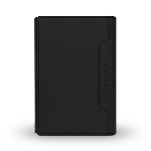 Image of GRIPP Mag Pocket Wallet Card Holder Compatible with Mag-Safe for iPhone 17 /16 /15 /14 /13 /12 Series & All Mag-Safe Phone Cases, Premium Leather, Strong Magnetic Alignment - Black