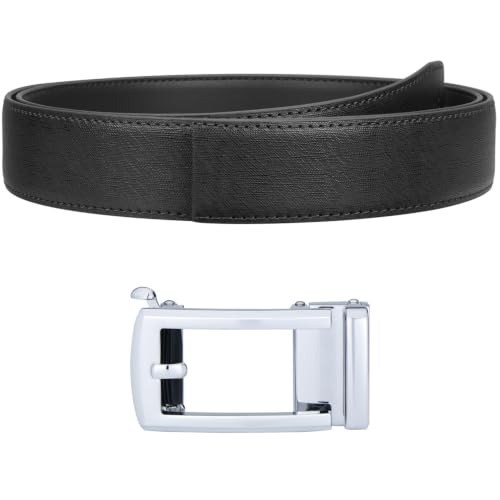 Image of Labnoft Men's PU Leather Auto-lock Belt