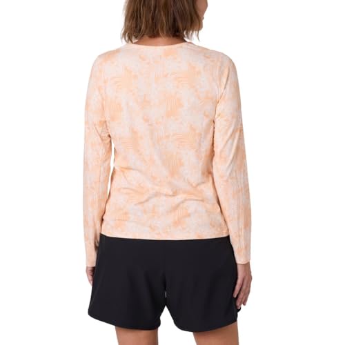 HANG TEN Women's Long Sleeve Shirt - Lightweight Quick Dry Rash Guard - Sun Protection Shirt - Beach - Hiking - Outdoor2