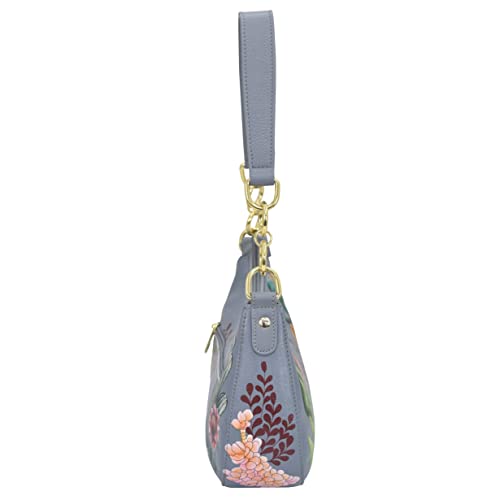 Image of Anuschka Women's Original Hand-Painted Genuine Leather Small Convertible Hobo